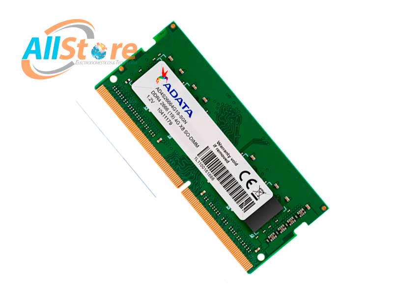 Memoria RAM ADATA SO-DIMM 4GB PC-2666 DDR4 CL19