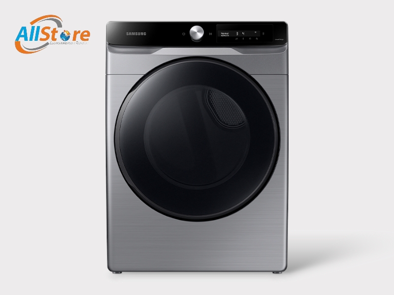 Secadora electrica Lg DVE22C6370P/AP 22 kg carga frontal color silver