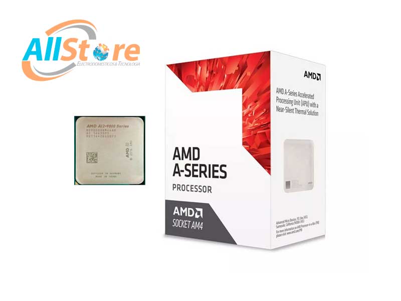PROCESADOR AMD AM4 A12-9800 3.8GHz 4 CORE 2MB CACHE GRAFICOS RADEON