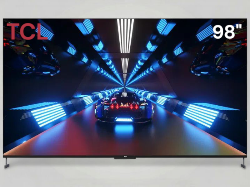 Televisor TCL Smart TV 98" Qled 144HZ 4K Google TV y Game Master