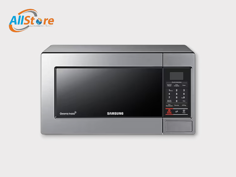 Microondas Samsung con ceramica esmaltada 23L AME83M 0.8Cut