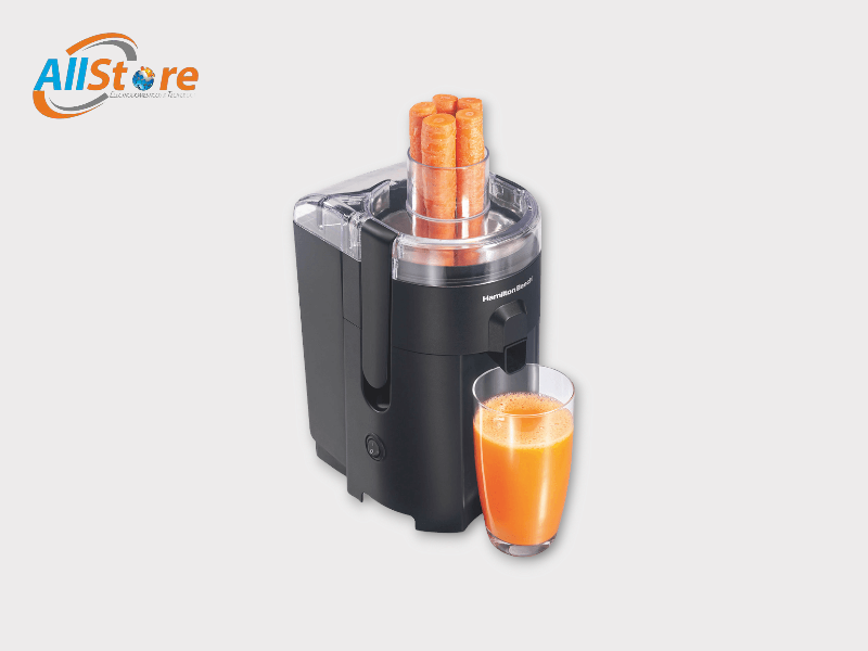 Extractor de jugos Hamilton Beach compacto HealthSmart