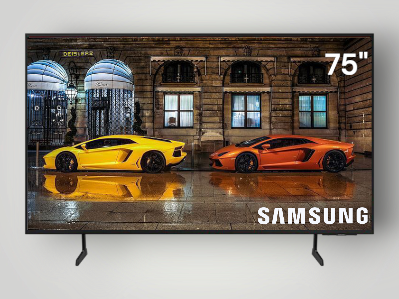 Televisor Samsung Smart TV 75" Crystal Ultra HD 4k