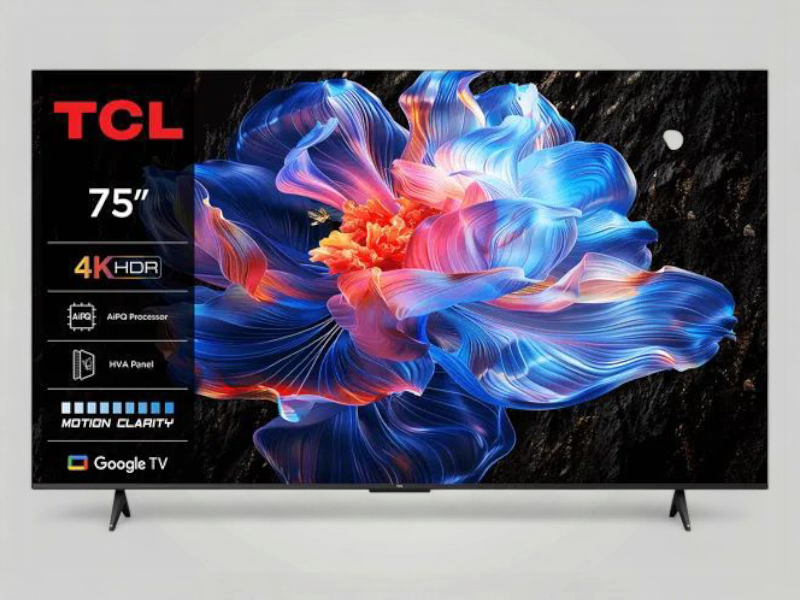 Televisor TCL Smart TV 75" 4K UHD Google TV Miracast