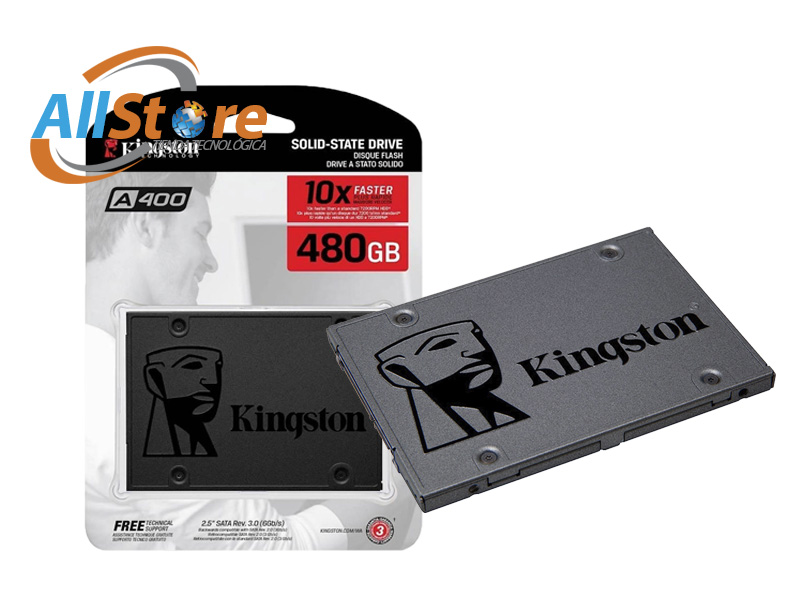 DISCO SSD KINGSTON 480GB A400 SATA 3 2.5Inc. FOR PC O NOTEBOOK 7mm