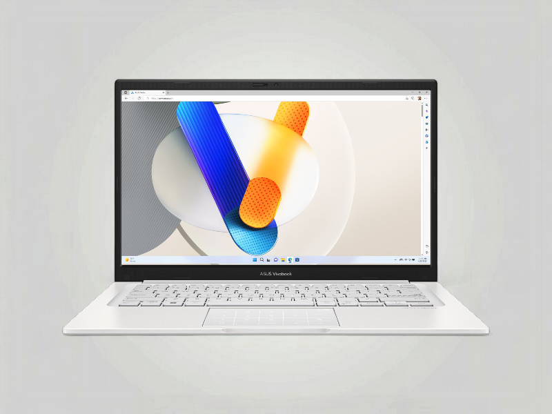 Laptop Asus Vivobook X1404V-QB51-WH i5-1235U 8 GB RAM 512 GB SSD 14 Full HD Color Vainilla Brasil