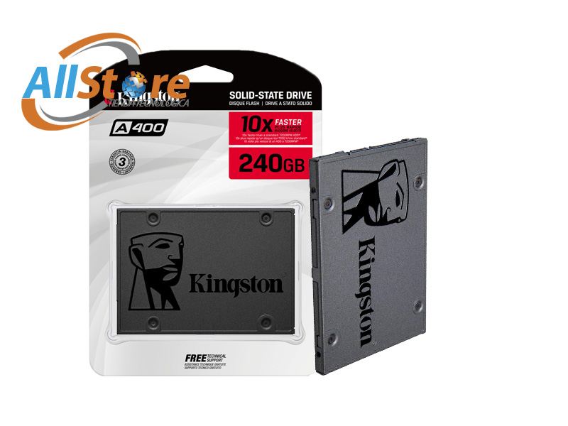DISCO SSD KINGSTON 240GB A400 SATA 3 2.5Inc. FOR PC O NOTEBOOK 7mm 
