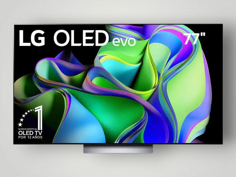 LG OLED EVO 77" UHD 4K Alpha 9 Gen6 C3